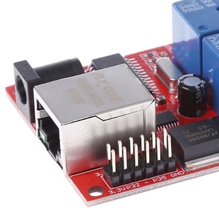 Mô Đun Bảng Mạch Rơ Le LAN Ethernet 2 Chiều TCP/UDP