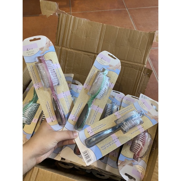 Cọ chà gót chân 4in1