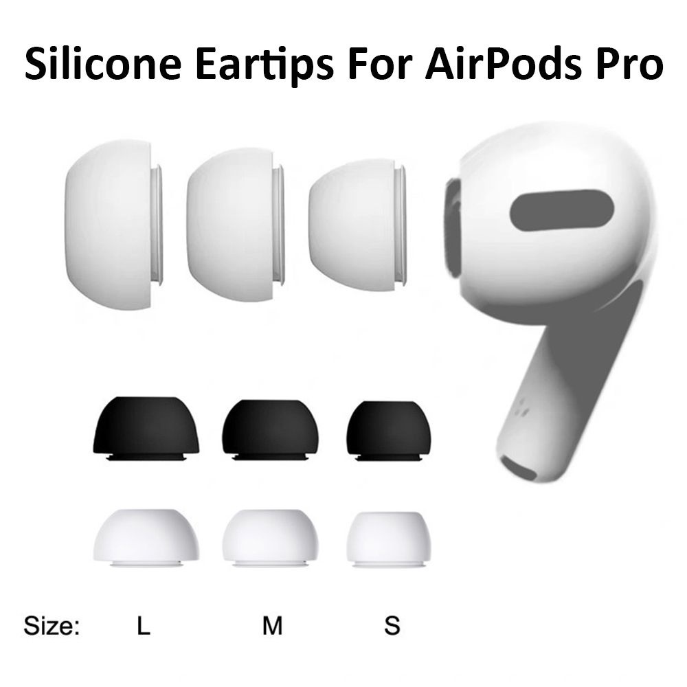 Nút bọc đầu tai nghe thay thế bằng silicon mềm nhiều màu size M S