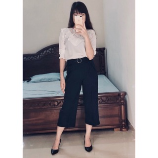 Quần ống rộng Culottes VNXK (có ảnh thật)
