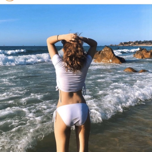 Đồ bơi / Bikini tay ngắn kèm ảnh thật và feedback