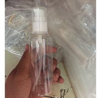 Chai nhựa chiết 100ml vòi ấn