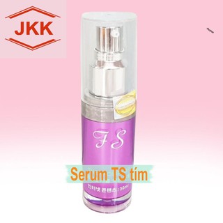 Tinh chất dưỡng trắng da TS tím, serum se khít lỗ chân lông, chống lão hóa, dưỡng ẩm cho da