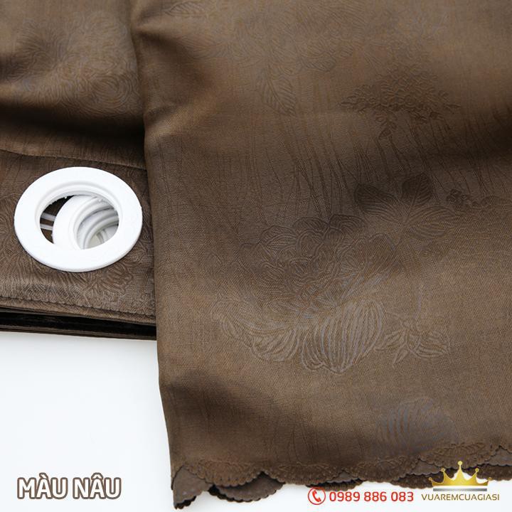 MO Rèm cửa màu nâu đủ size cho cửa sổ, cửa đi, cửa sổ phòng khách, cửa sổ phòng ngủ, chống nắng cực rẻ 25