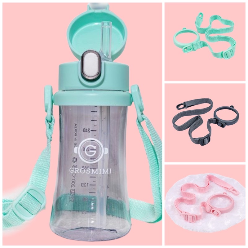 Vòng cổ và Dây đeo Bình uống nước Grosmimi Straw Cup Strap - Phụ kiền bình hút Grosmimi