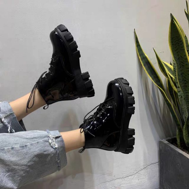SẴN 39 Giày boots đế cao siêu xinh
