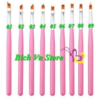 Set 8 cây cọ bản kiểu