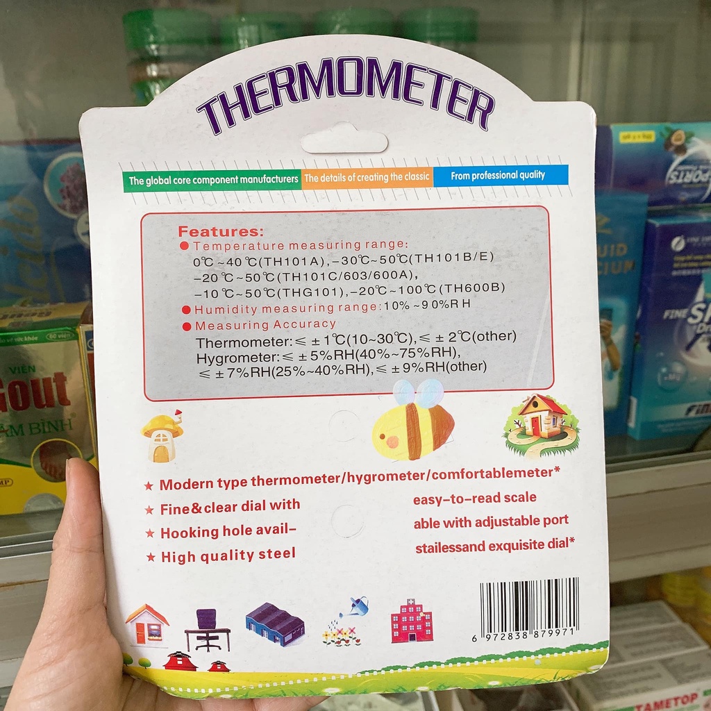 Nhiệt Ẩm Kế THERMOMETER TH101B