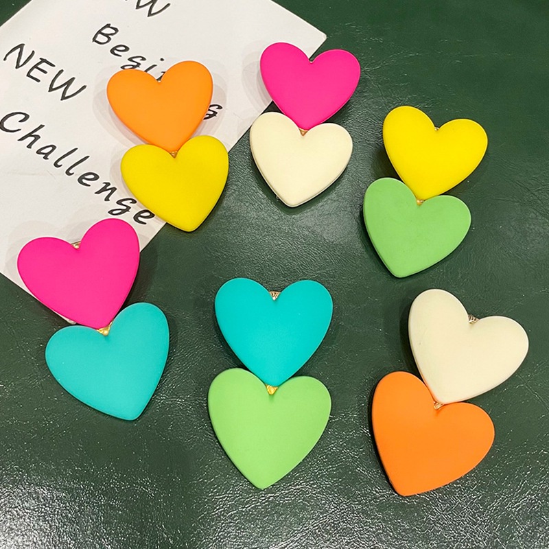 Kẹp Tóc Hình Trái Tim Dễ Thương Cho Nữ