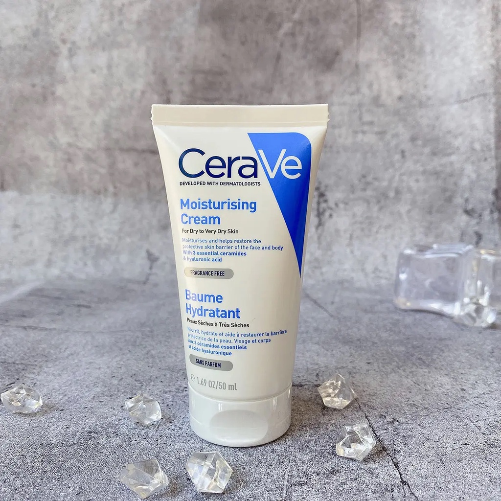 CeRaVe Moisturizing Cream - Kem Dưỡng Ẩm Dành Cho Da Khô 50ml