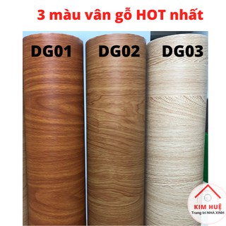 Giấy Decal Dán Tường, Tủ, Bàn Học Giả Vân Gỗ Sẵn Keo Tự Bóc Dán Đẹp Giá Rẻ 120x50cm ( có bán Dụng Cụ Thi Công)