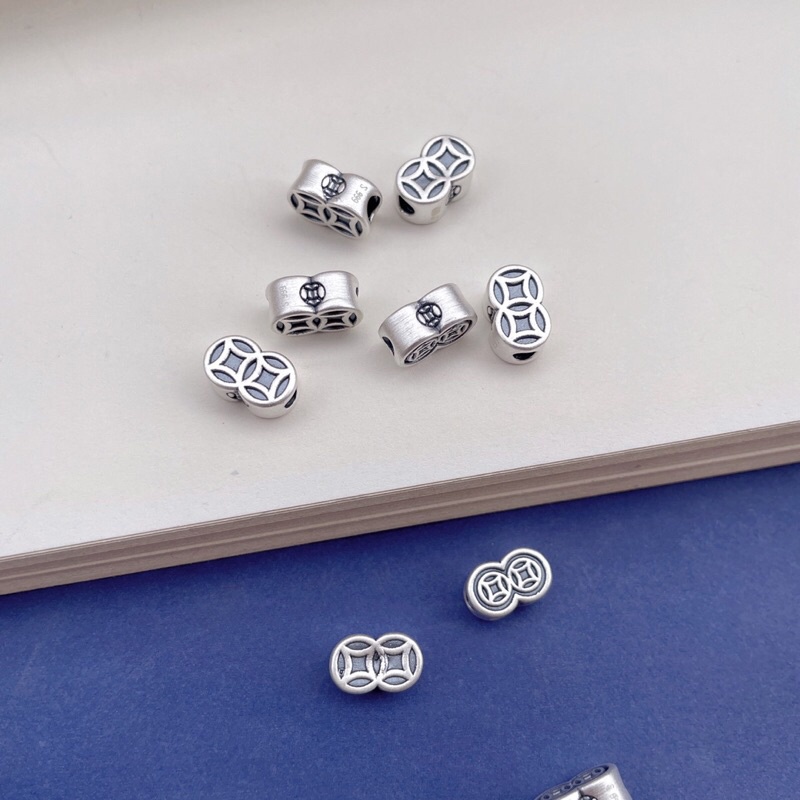 [SIÊU RẺ] Charm bạc xu cực xinh - bạc loại 1 siêu đẹp - PH110