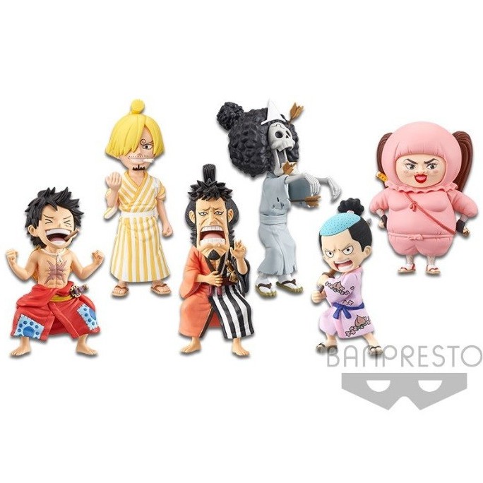 Mô hình đồ chơi chính hãng Banpresto WCF One Piece Wano Kuni Set 3