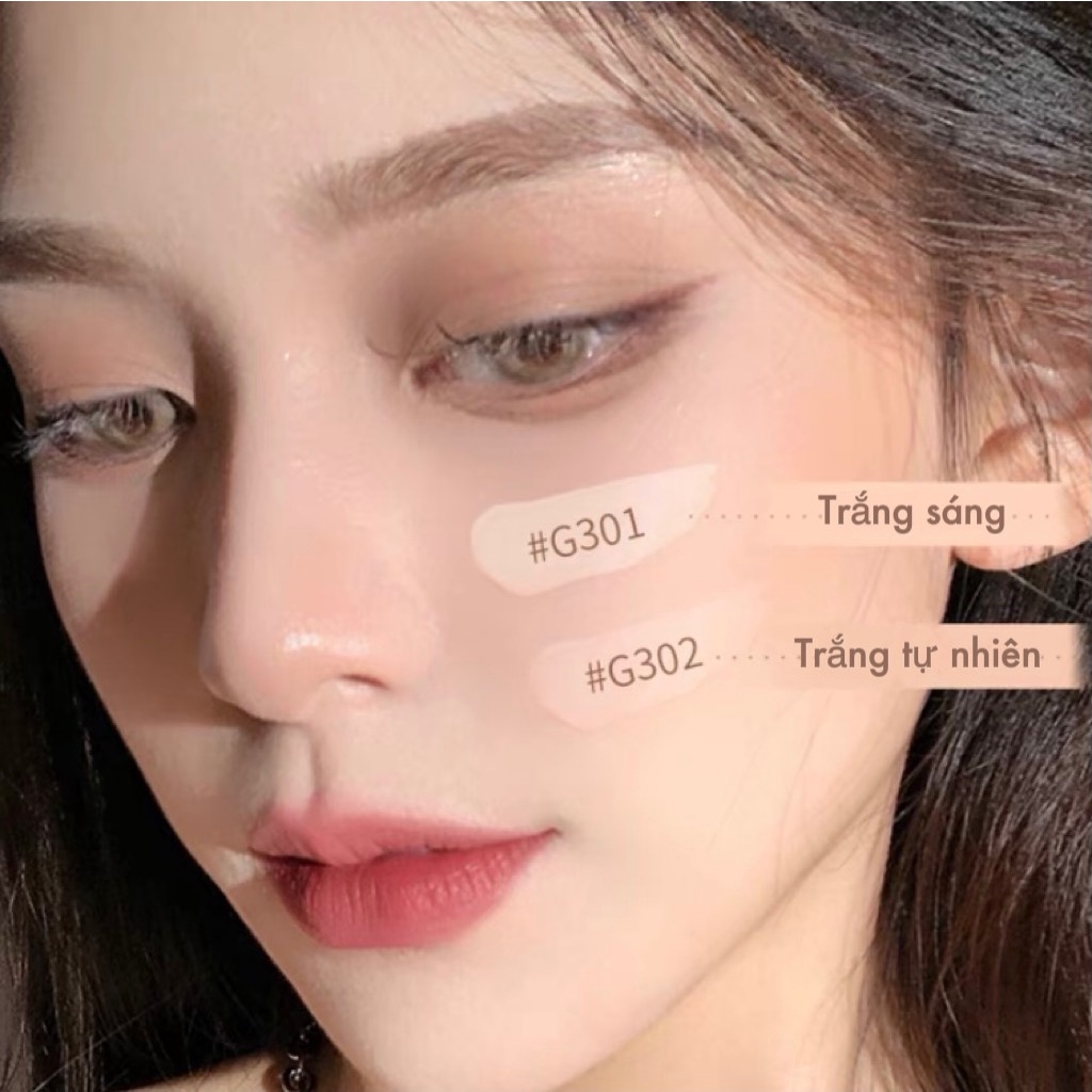 Kem nền gấu GOGO TALES mỏng mịn Soft Skin Natural Nude Feeling GT383 GOGO121 Air Flawless Foundation Gogotales GOGO22