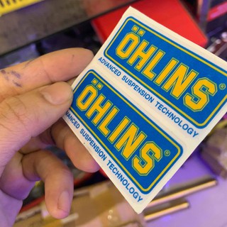 Tem Ohlins dán xe thông dụng