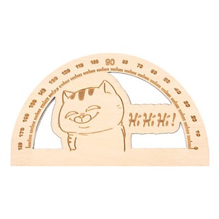 🔹Thước Đo Độ Gỗ Hình Thú 10Cm