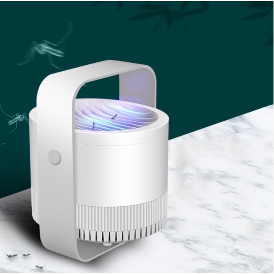 Đèn Bắt Muỗi, Bắt Côn Trùng Mosquito Killer Lamp Xoay 360 Cao Cấp, Đèn Bắt Muỗi Cảm Ứng Ánh Sáng, Quạt Hút Siêu Mạnh