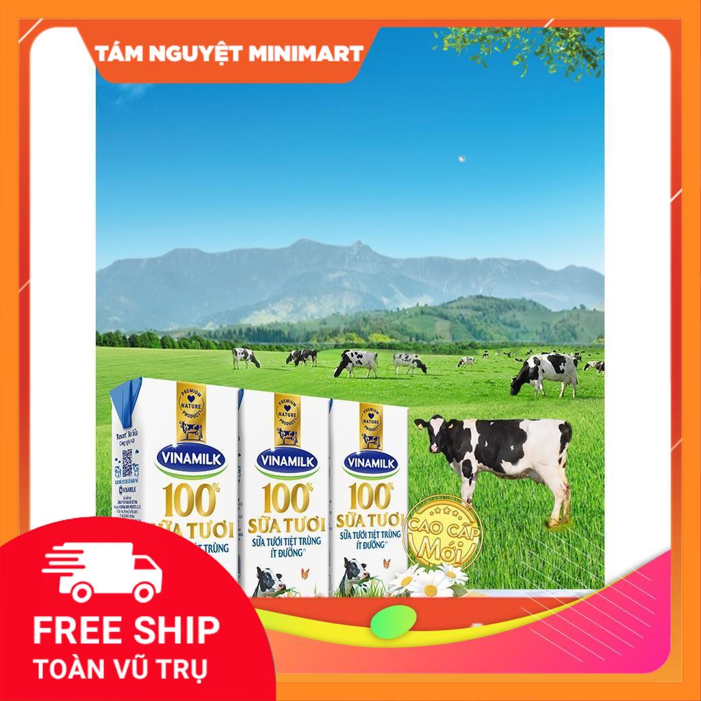 Sữa tươi Vinamilk 180, Sữa tươi Vinamilk có đường, Sữa tươi Vinamilk không đường