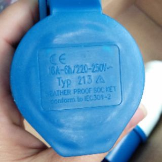 Ổ cắm công nghiệp 3 chân 16A