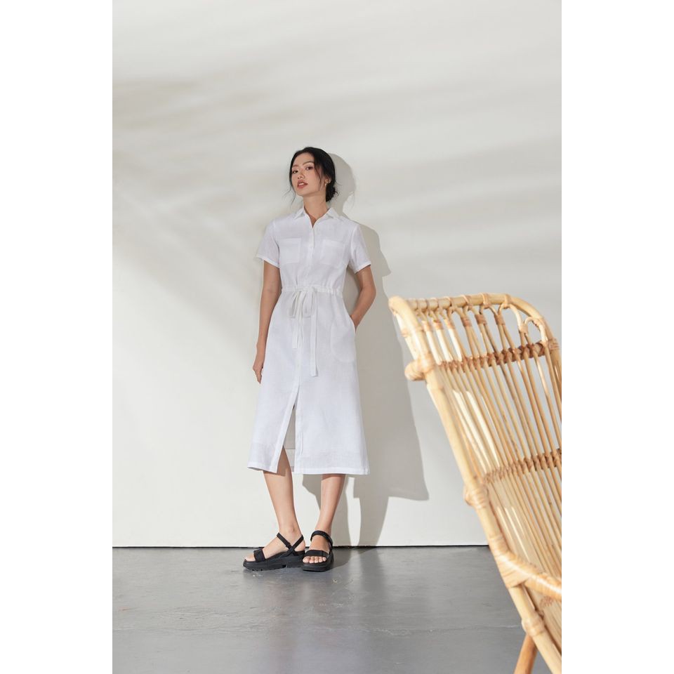 Đầm Sơmi Linen Cao Cấp