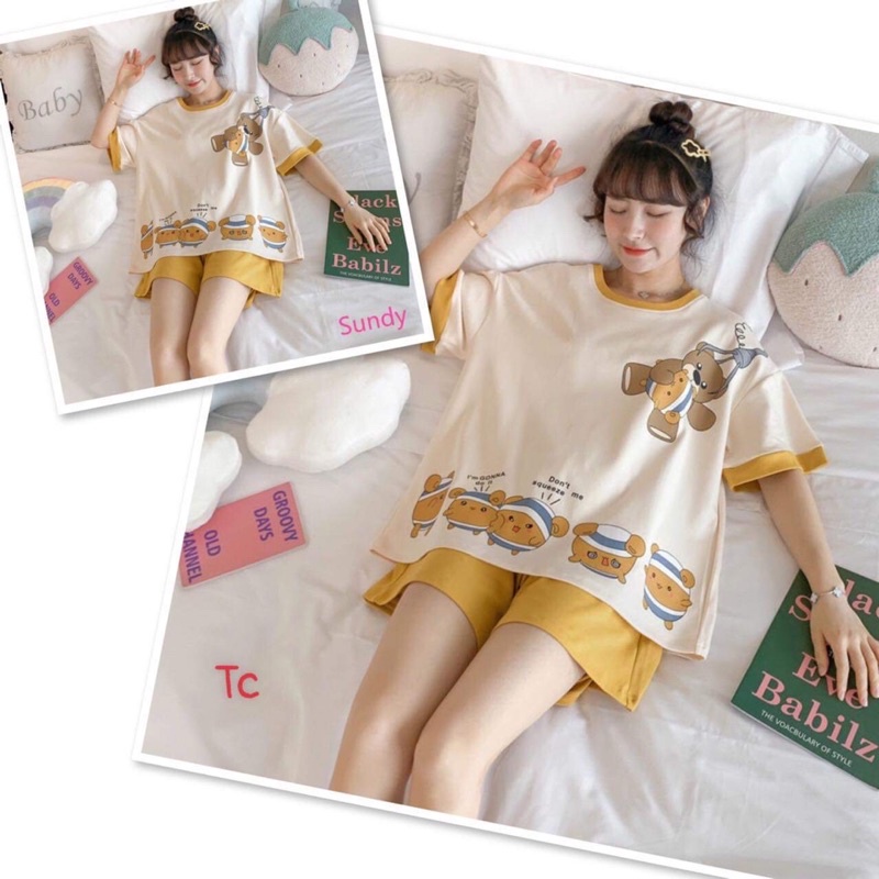 Bộ đùi gấu vai vàng TC12