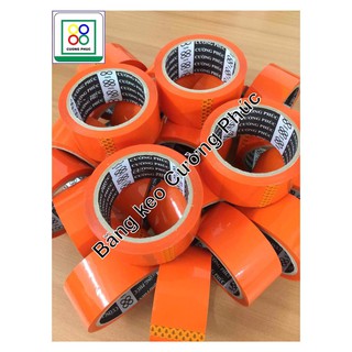 1 CUỘN BĂNG KEO MÀU CAM-SHOPEE SIÊU HOT