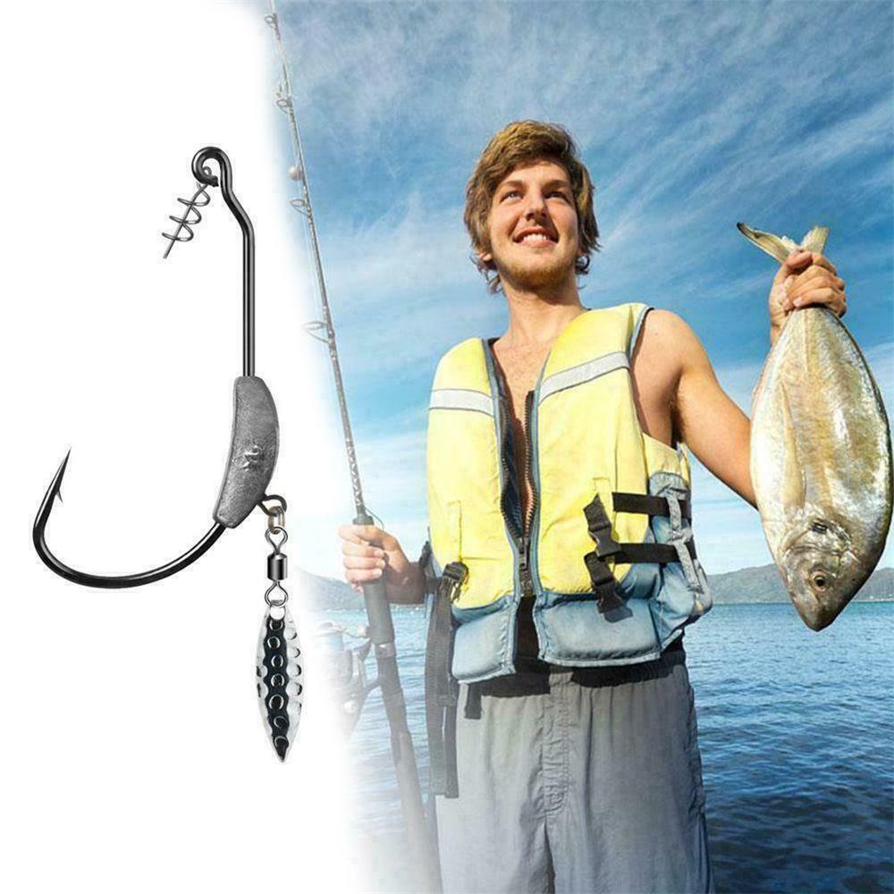 AUGUSTINA Móc Câu Bằng Chì Mềm Bền Bỉ 4.5g / 5.5g / 7.2g