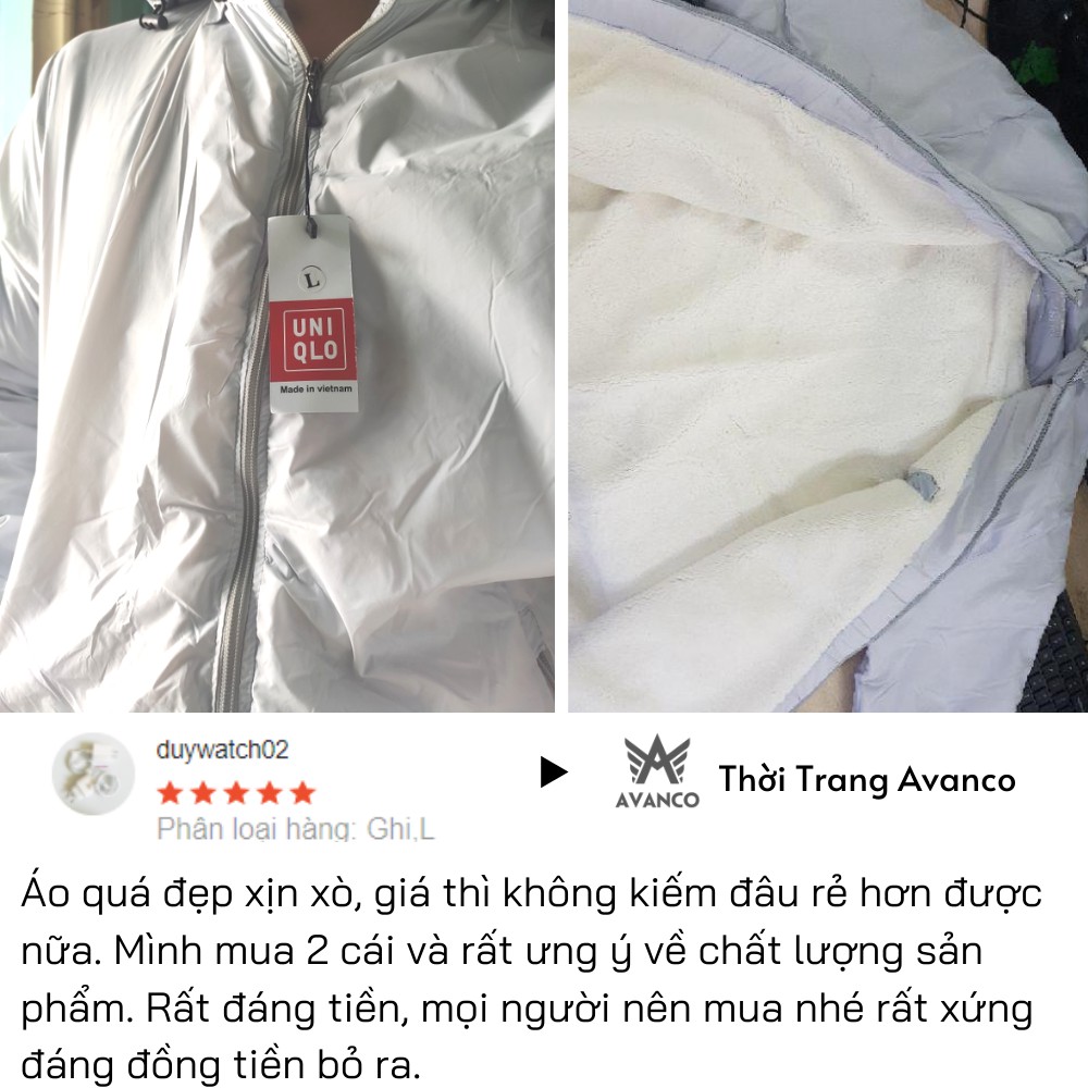 Áo khoác nam lót lông cừu, áo gió 2 lớp chống nước, giữ nhiệt mặc mùa đông cực ấm AVANCO
