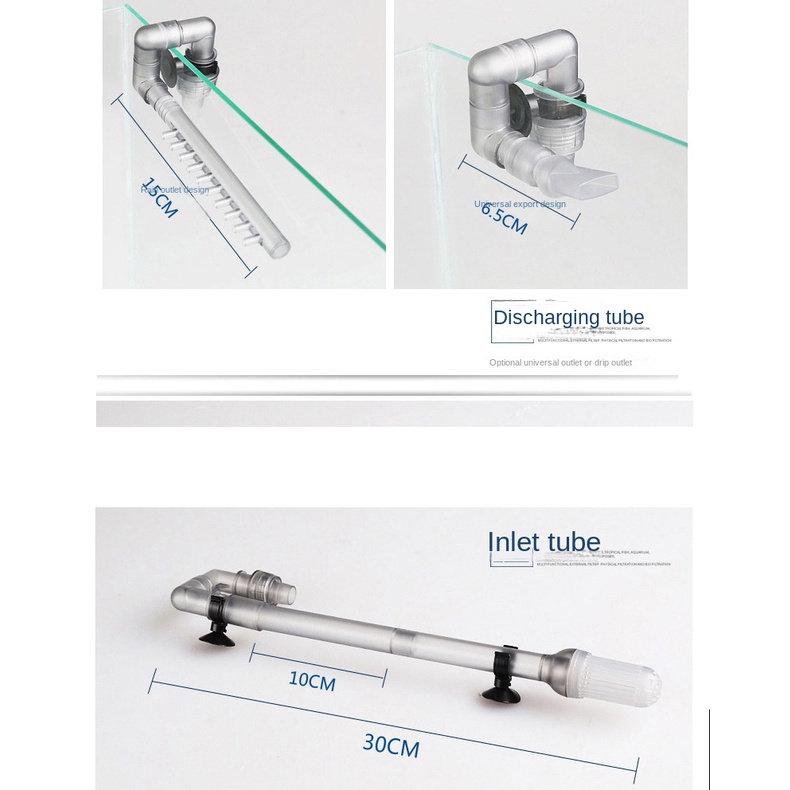 Xô Lọc Nước Trong Và Ngoài Bể Cá Nhỏ Vừa Và Lớn 3 Phút 4 Phút 6 Phút