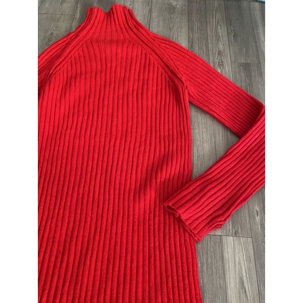 2hand đầm body len