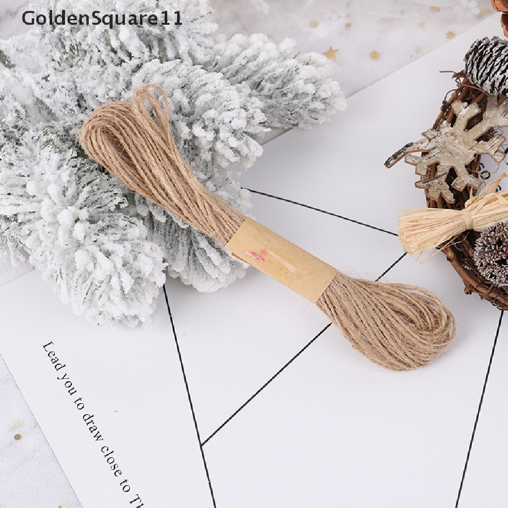 [Goldsquare11] Cuộn Dây Thừng Gai Dầu Tự Nhiên 10m Dùng Làm Đồ Thủ Công DIY Trang Trí