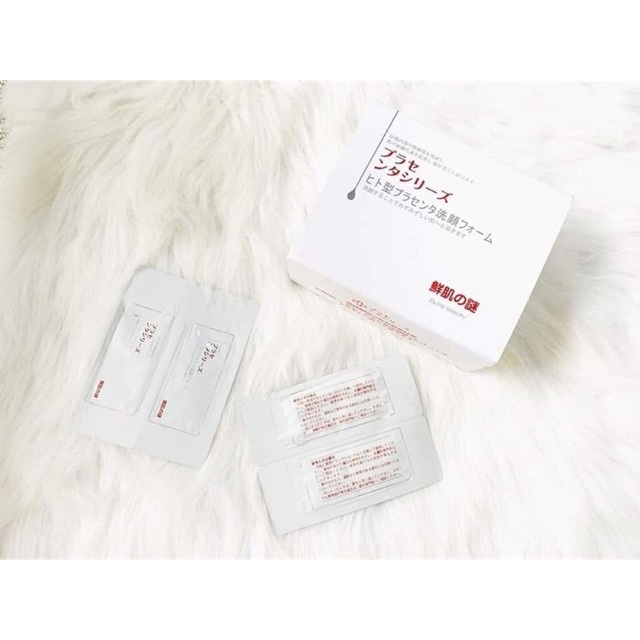 Lẻ 1 gói ủ trắng da mặt  💕𝑭𝒓𝒆𝒆𝒔𝒉𝒊𝒑💕 mặt nạ ủ trắng nhau thai cừu Nhật Bản