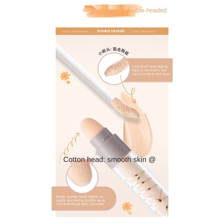 (Hàng Mới Về) Kem Che Khuyết Điểm Agag Hai Đầu Che Phủ Mụn Và Quầng Thâm Mắt Hiệu Quả | BigBuy360 - bigbuy360.vn