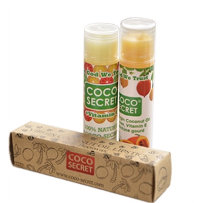 Son Dưỡng Môi Tinh Dầu Dừa Sáp Ong Vitamin E Coco Secret 5g