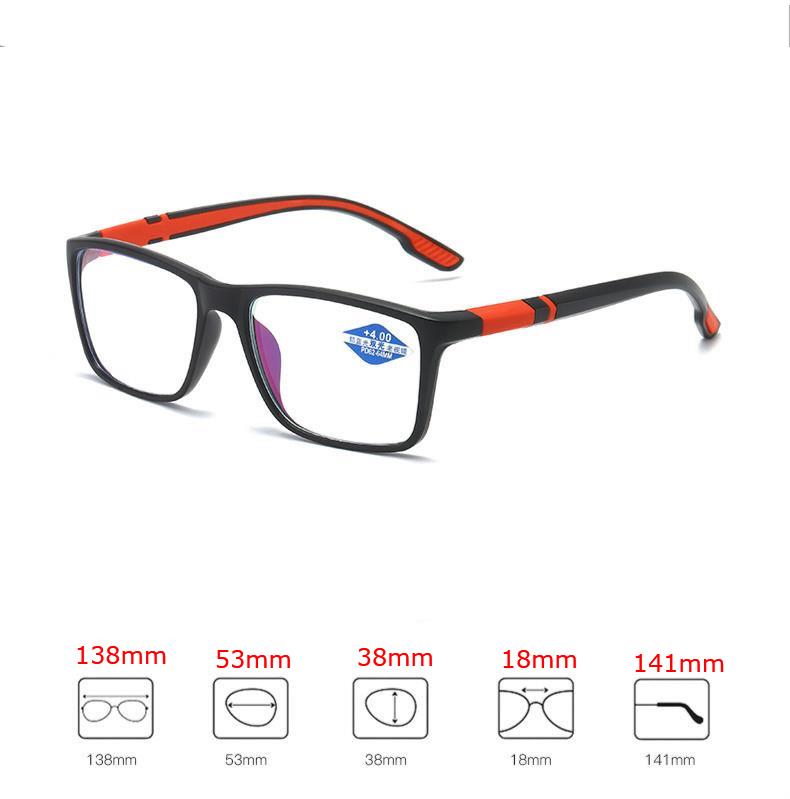 Nhìn Xa, Cái Nhìn Gần, Kính Đọc Sách Hai Quang Chống Ánh Sáng Xanh Độ Nét Cao Tr Thể Thao Kính 1.00, 1.50, 2.00, 2.50, 3.00, 3.50, 4.00