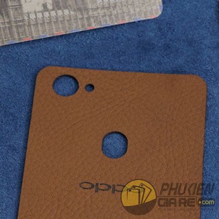 Miếng dán da OPPO F7 da bò 100%