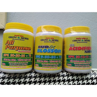 Phân bón lá Crow More 30-10-10 - 20-20-20, 6-30-30 + TE