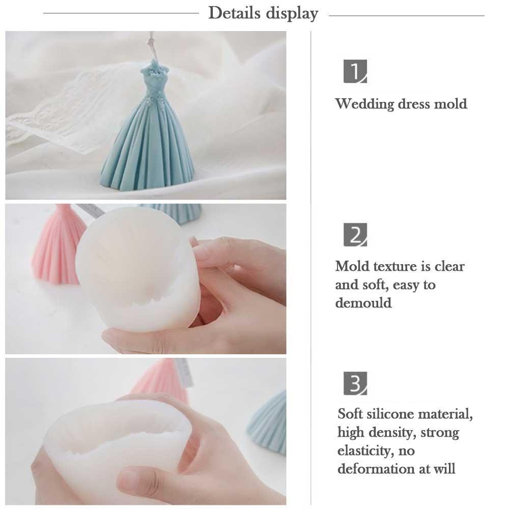 Khuôn Silicone Tạo Hình Làm Bánh Kẹo Hình 3D DIY