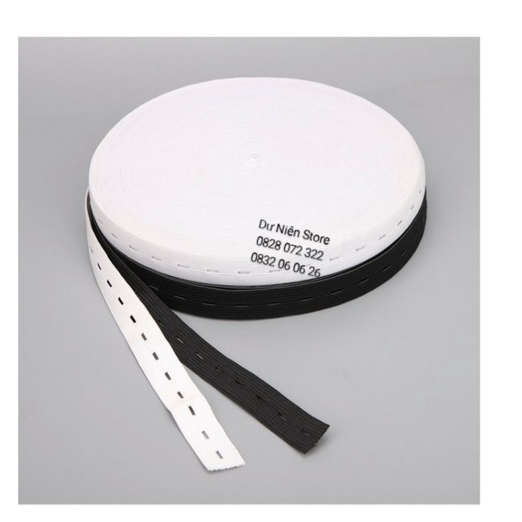 5m Thun Bản 2cm Có Lỗ May Quần Cho Em Bé, Bà Bầu.