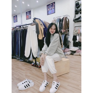 giày sục mõm sò -tem vàng
