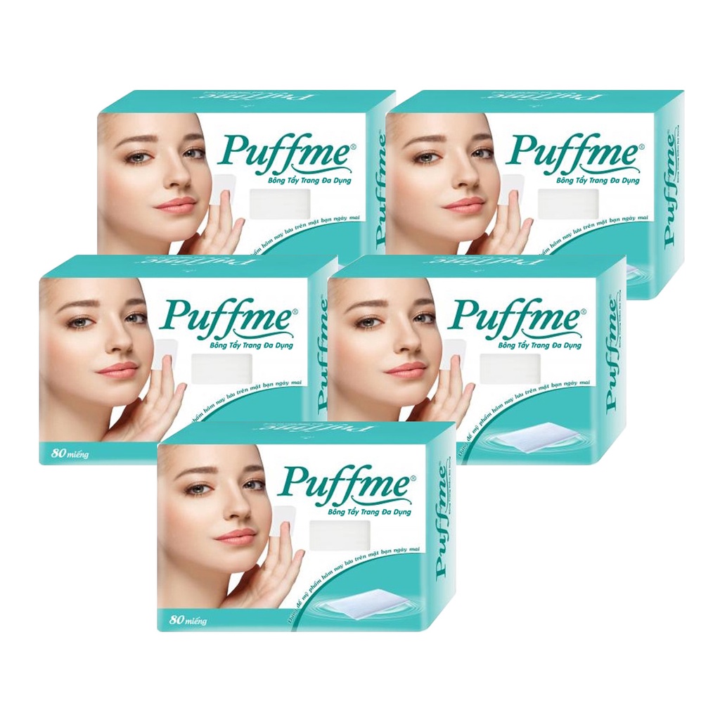 [ Sale Shock] BÔNG TẨY TRANG PUFFME, POPPUF - Mềm Mịn An Toàn Cho da - CHÍNH HÃNG 100%