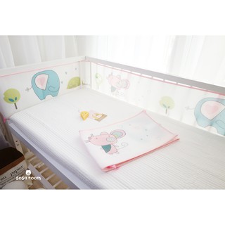 Quây cũi cho bé, chất liệu lưới 3D