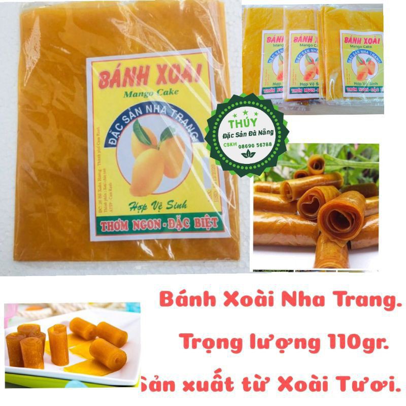 Bánh Xoài Nha Trang bịch 110gr - DẻoThơm chua ngọt đặc biệt