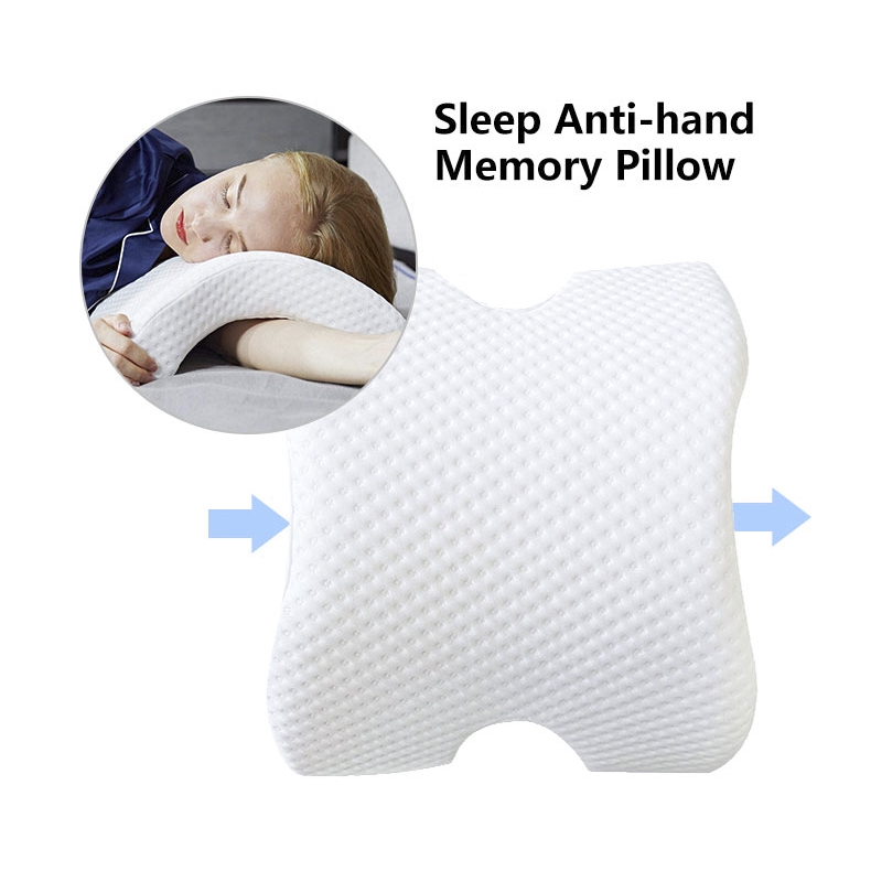 New Memory Foam Pillow Curved Slow Rebound Anti Pressure Hand Multifunction Home Couple Pillow