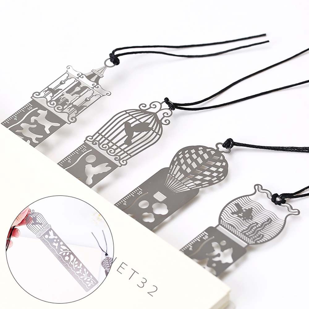 Kẹp đánh dấu trang sách đa năng thiết kế đục lỗ độc đáo tiện dụng cho giáo viên