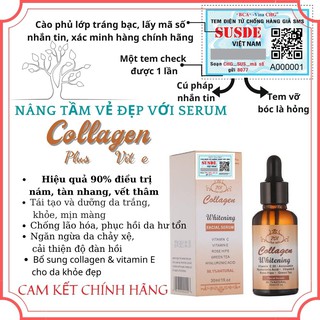 Com bo 10 chai serum collagen plus vit e 701