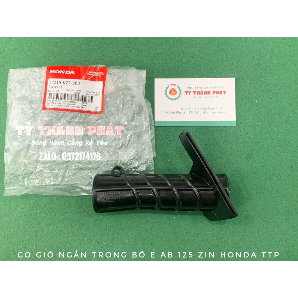 Co gió ngắn trong bô E AB 125, SH Mode zin