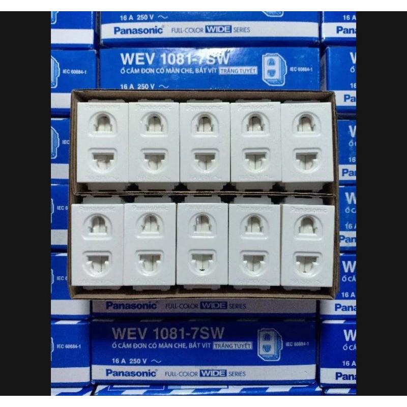 Công tắc ,ổ cắm panasonic DÒNG WIDE PANA, đế nổi cao Sino