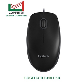 Chuột quang logitech b100 usb chính hãng