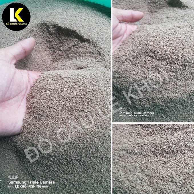 1KG Cám xay | Mồi Câu cá dạng viên đã xay nhuyễn | Cám câu cá | Mồi câu cá